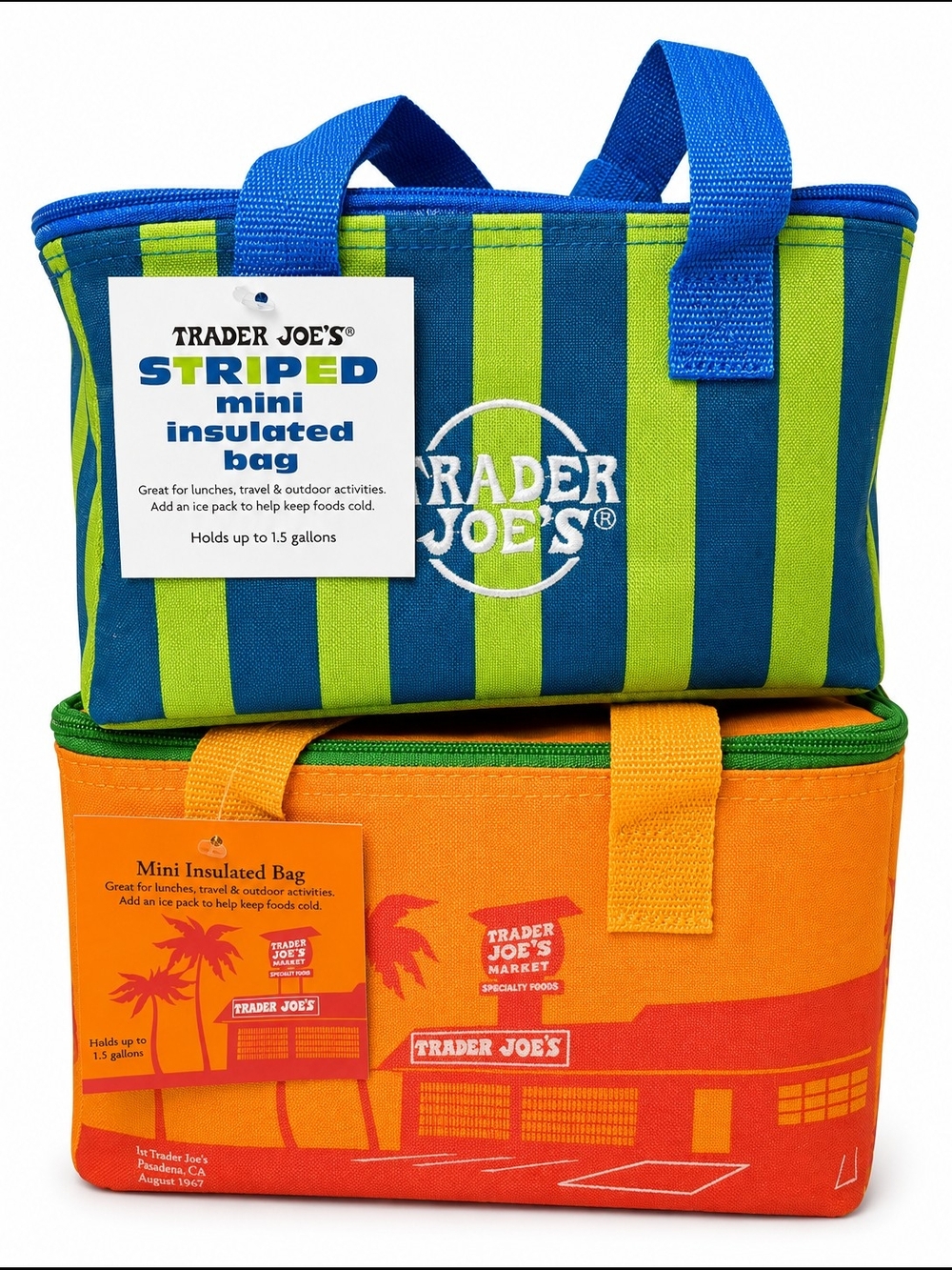 NWT-  Mini Insulated Bags- Set Of 2!!